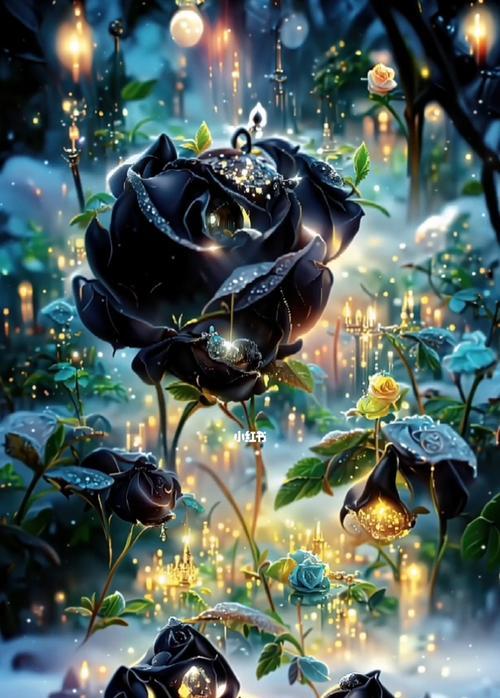 黑玫瑰的花语含义（黑色的神秘与美丽）
