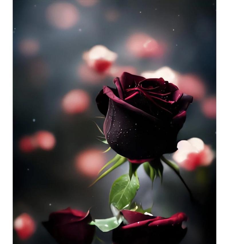黑色玫瑰的花语（传递不同于众的美丽，一如其独特的花语）