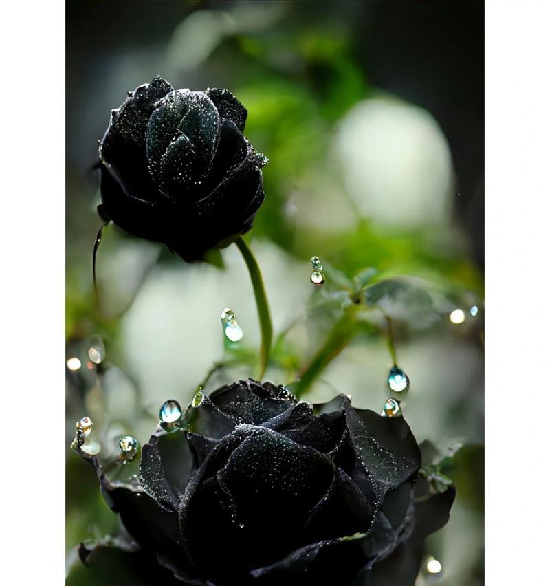 黑玫瑰的花语（神秘而诱人的“死亡之花”）