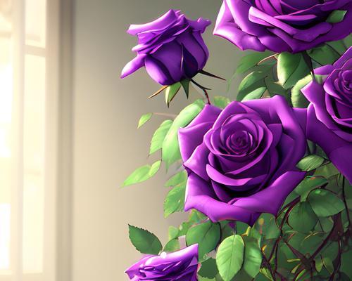 紫色玫瑰花的神秘之意（探索紫色玫瑰的隐含象征意义）