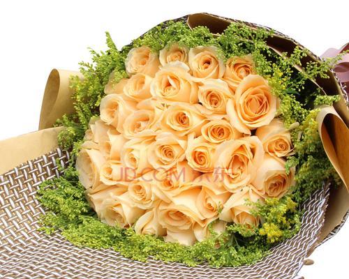 21朵香槟玫瑰的花语（传递浪漫与祝福）