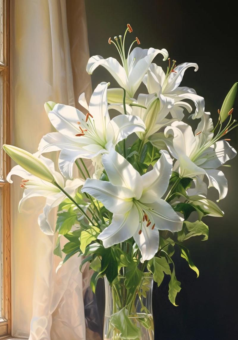 百合和玫瑰各自的花语和寓意是什么？