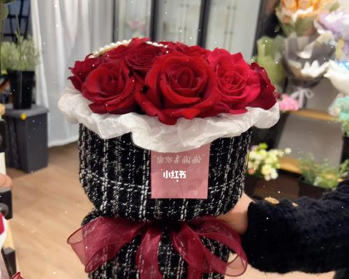 玫瑰花束圆形做法视频大全