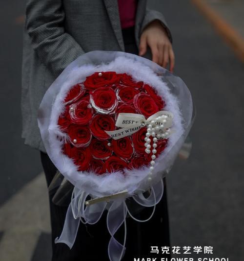 玫瑰花束圆形做法视频大全