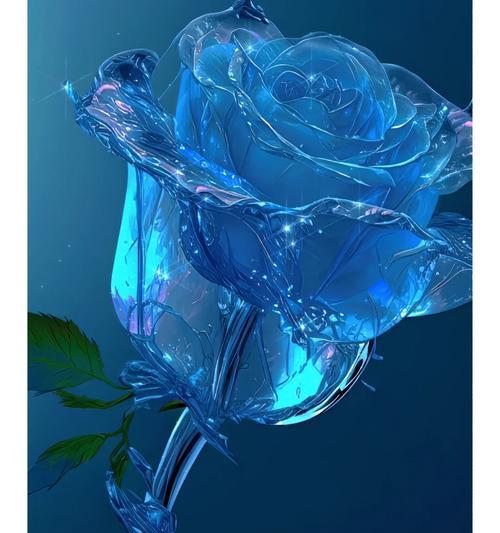 蓝色碎冰蓝的花语有何含义？