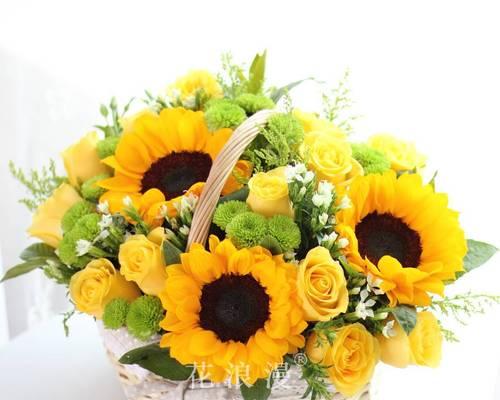 小花篮花束的花语有何含义？