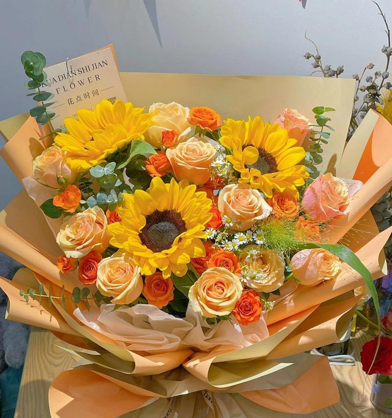 杂乱花束的花语有何寓意？