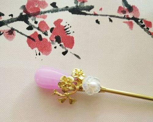 玉髓花发簪的花语和寓意是什么？