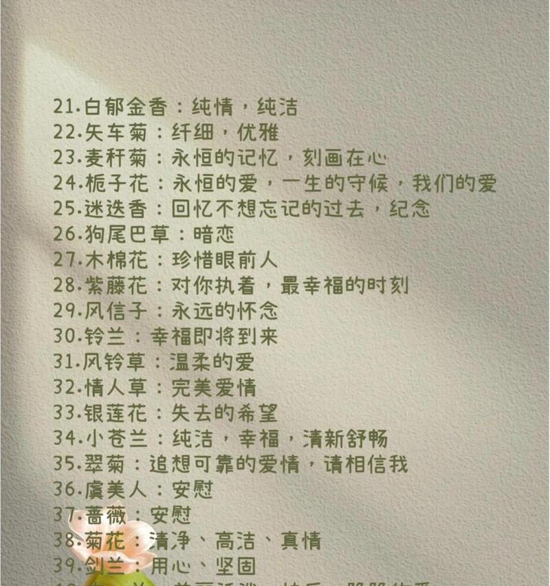 刚在一起送什么花花语好呢？哪种花语适合新恋情？