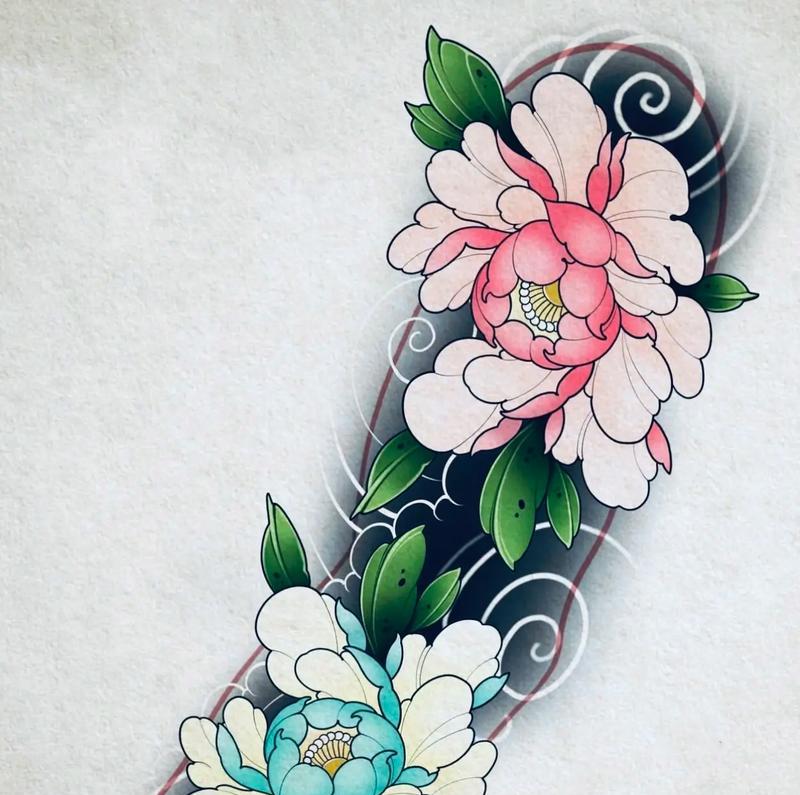 牡丹花臂的传统寓意是什么？
