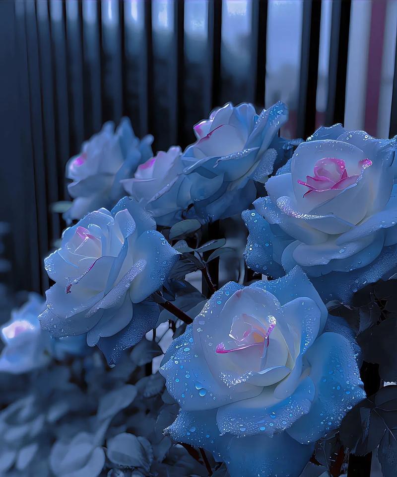 粉蓝玫瑰代表什么？花语有何特别之处？