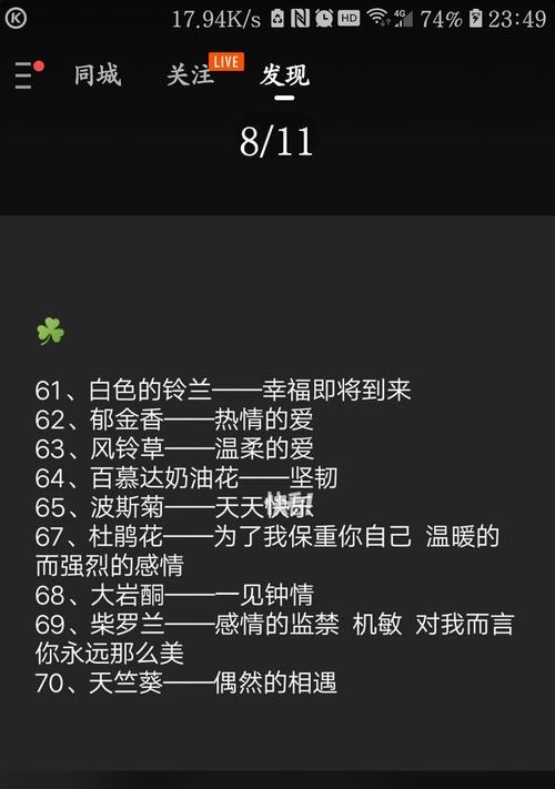 哪种花的花语最抽象？花语的深层含义是什么？