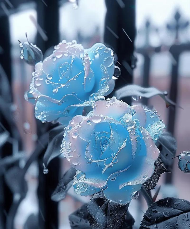 十三束碎冰蓝玫瑰花语是什么？碎冰蓝玫瑰代表了什么情感？