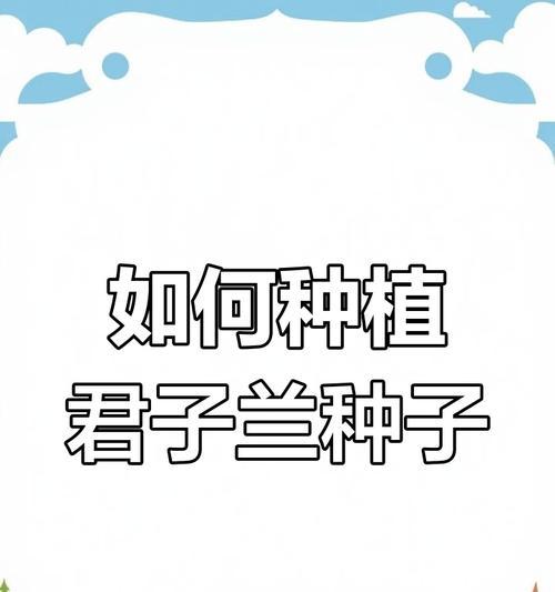 君子兰的种植方法是什么？